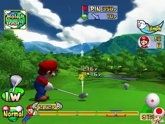 Image n° 3 - screenshots : Mario Golf - Toadstool Tour